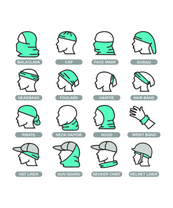 Sublimated Tubular Bandana - Image 2