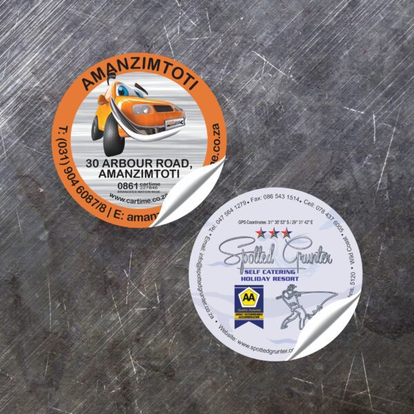 90mm License Sticker - Image 2