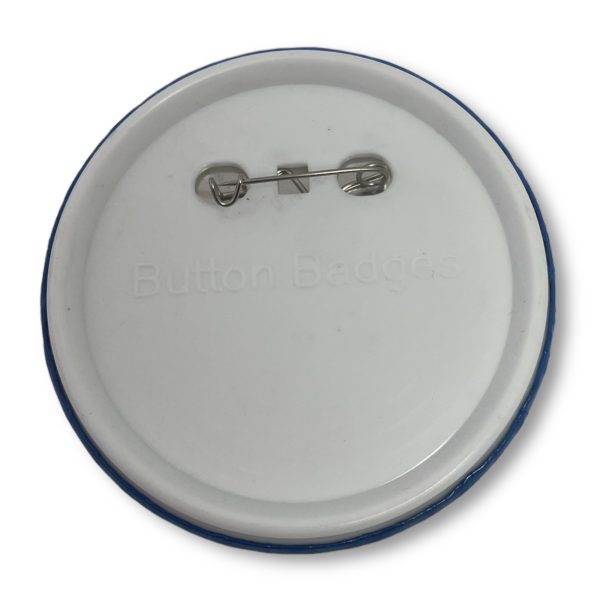 44mm Button Badge with Pin - Image 2